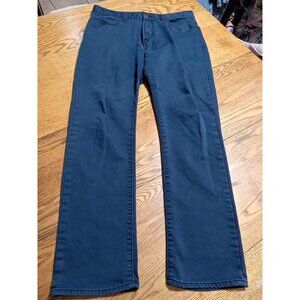 BANANA REPUBLIC Jeans Mens 32 X 30 BLUE Dark TRAVEL Used PREOWNED STRAIGHT Legs